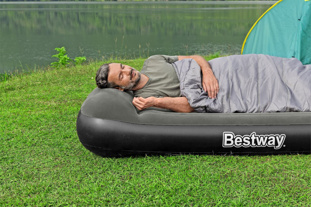 ที่นอนเป่าลม Bestway Tritech Airbed Twin Built-in Battery Pump 1.88m x 99cm x 30cm 